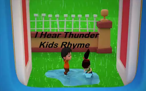 Play I Hear Thunder Kids Rhyme  and enjoy I Hear Thunder Kids Rhyme with UptoPlay