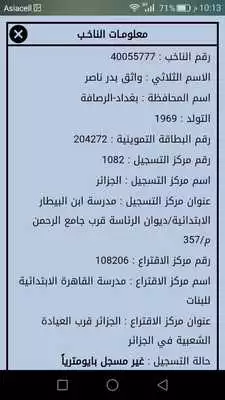 Play IHEC Voter List