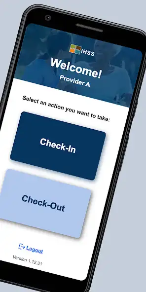 Play IHSS EVV Mobile App as an online game IHSS EVV Mobile App with UptoPlay