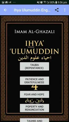 Play Ihya Ulumuddin Al Ghazali English Version as an online game Ihya Ulumuddin Al Ghazali English Version with UptoPlay