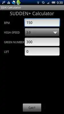Play IIDX Calculator