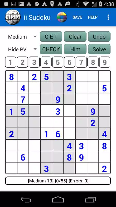 Play ii Sudoku by Color 365