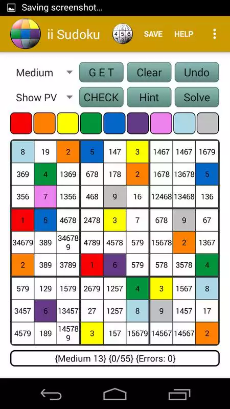 Play ii Sudoku by Color 365
