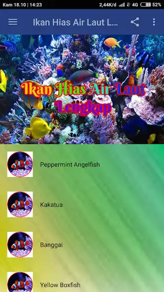 Play Ikan Hias Air Laut Lengkap as an online game Ikan Hias Air Laut Lengkap with UptoPlay
