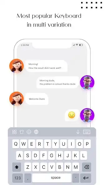 Play iKeyboard: iOS Keyboard Style as an online game iKeyboard: iOS Keyboard Style with UptoPlay