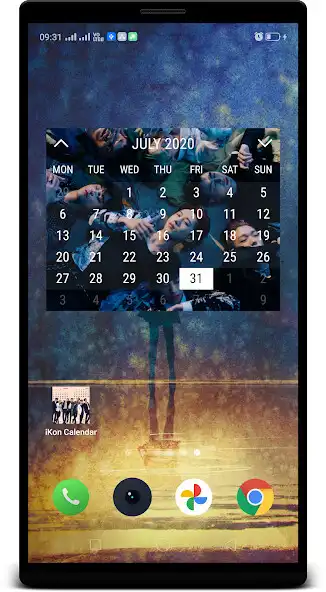 Play iKon Calendar Widget as an online game iKon Calendar Widget with UptoPlay
