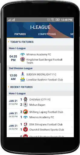 Play I-League Official  and enjoy I-League Official with UptoPlay