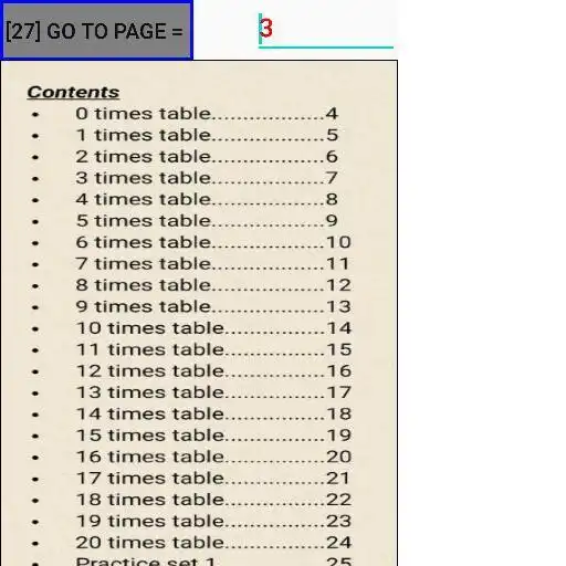 Play iLearns KG-II Maths Times Tabl as an online game iLearns KG-II Maths Times Tabl with UptoPlay