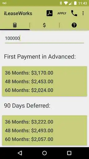 Play iLeaseWorks Calculator  and enjoy iLeaseWorks Calculator with UptoPlay