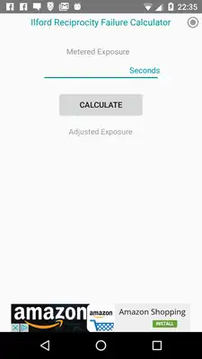 Play Ilford Reciprocity Calculator Play Ilford Reciprocity Calculator