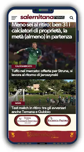 Play Il Giornale della Salernitana - Salernitana News as an online game Il Giornale della Salernitana - Salernitana News with UptoPlay