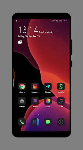 Play i-Like Dark Free EMUI 9.0/9.1 Theme  and enjoy i-Like Dark Free EMUI 9.0/9.1 Theme with UptoPlay