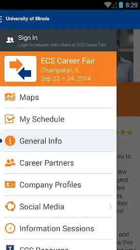 Play APK Illinois ECS Career Fair  and enjoy Illinois ECS Career Fair with UptoPlay com.guidebook.apps.ILECSFair.android