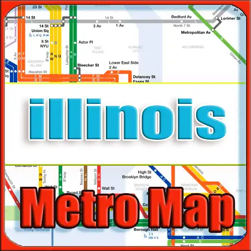 Play Illinois USA Metro Map Offline  and enjoy Illinois USA Metro Map Offline with UptoPlay