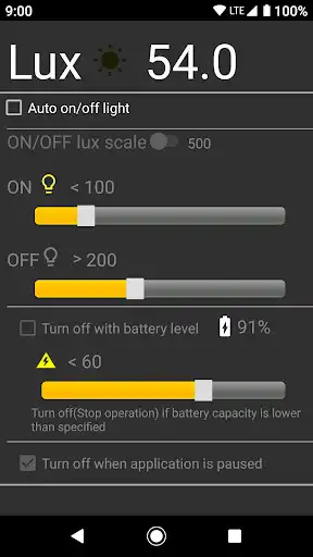 Play Illuminance Meter(Auto On/Off Light)  and enjoy Illuminance Meter(Auto On/Off Light) with UptoPlay