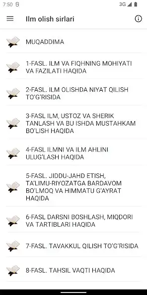 Play Ilm olish sirlari kitobi  and enjoy Ilm olish sirlari kitobi with UptoPlay