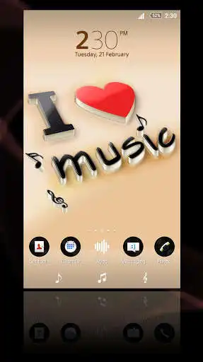 Play I Love Music theme  and enjoy I Love Music theme with UptoPlay
