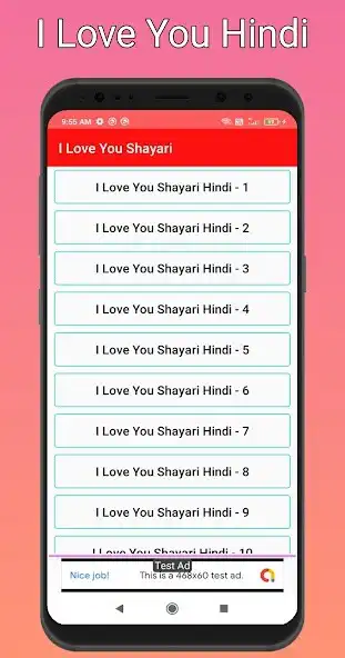 Play I Love You Shayari Hindi  and enjoy I Love You Shayari Hindi with UptoPlay