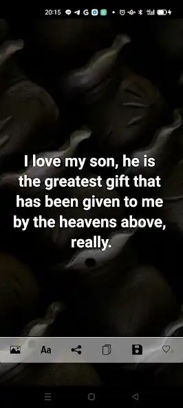 Play I Love You Son Quotes as an online game I Love You Son Quotes with UptoPlay