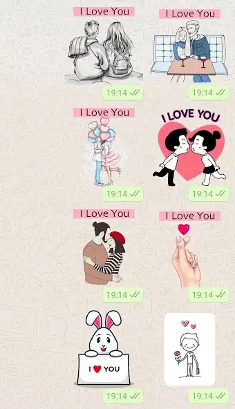 Play I Love You Stickers For WhatsApp WAStickerApps as an online game I Love You Stickers For WhatsApp WAStickerApps with UptoPlay