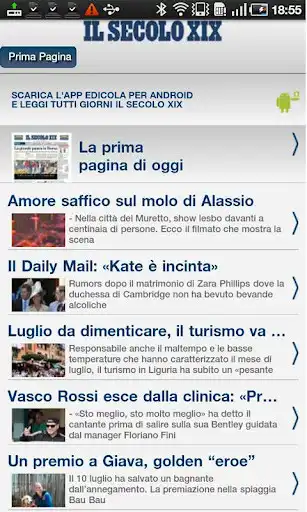 Play Il Secolo XIX RSS  and enjoy Il Secolo XIX RSS with UptoPlay