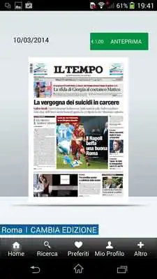 Play Il Tempo edicola digitale
