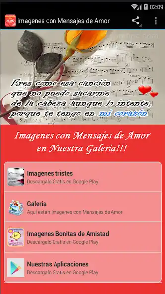 Play Imagenes con Mensajes de Amor  and enjoy Imagenes con Mensajes de Amor with UptoPlay