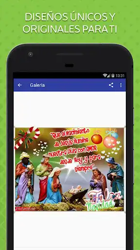 Play Imagenes de Feliz Navidad - Frases de Noche Buena as an online game Imagenes de Feliz Navidad - Frases de Noche Buena with UptoPlay