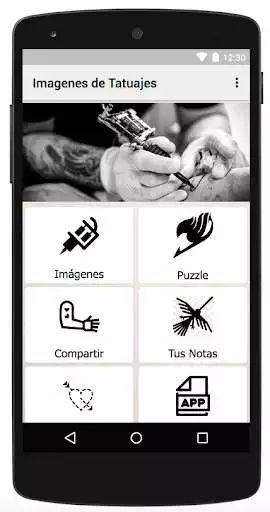 Play APK Imagenes de Tatuajes  and enjoy Imagenes de Tatuajes with UptoPlay com.jekapps.Imagenesdetatuajes