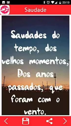 Play Imagens com frases de Saudade  and enjoy Imagens com frases de Saudade with UptoPlay