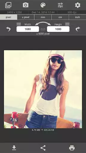 Play Image Size - Photo Resizer as an online game Image Size - Photo Resizer with UptoPlay