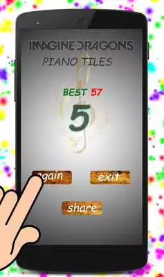Play Imagine Dragon Piano Tiles