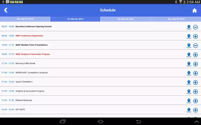 Play IMAP Conferences