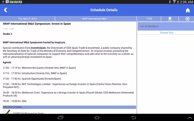 Play IMAP Conferences