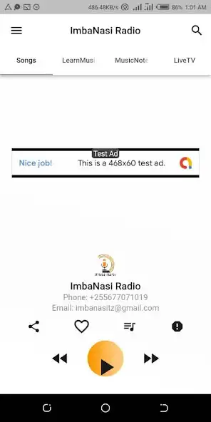 Play ImbaNasi Radio as an online game ImbaNasi Radio with UptoPlay