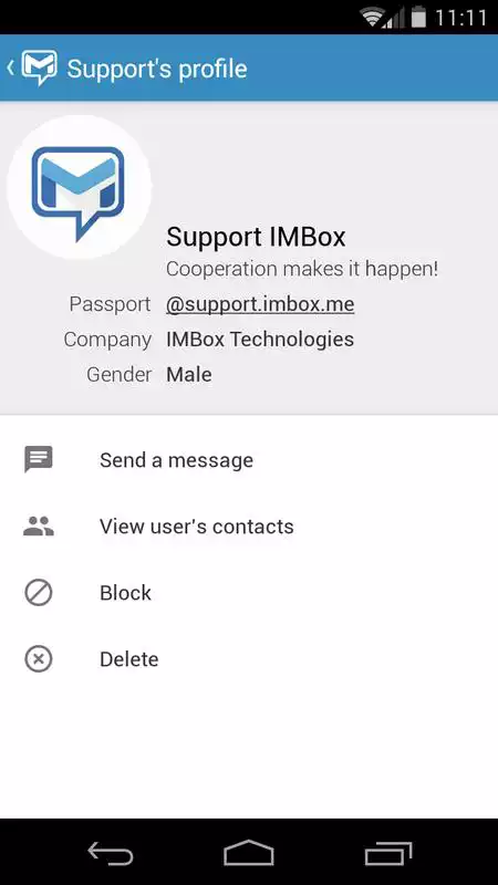 Play IMBox.me - Work messaging