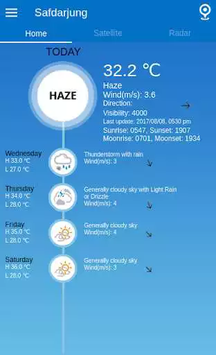 Play APK IMD Weather  and enjoy IMD Weather with UptoPlay com.imd.weatherapp