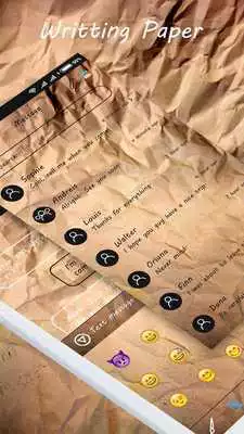 Play iMessenger style Writing Paper