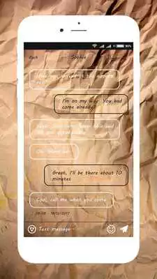 Play iMessenger style Writing Paper