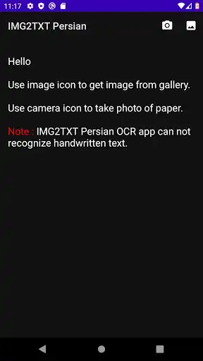 Play IMG2TXT : Persian OCR App  and enjoy IMG2TXT : Persian OCR App with UptoPlay