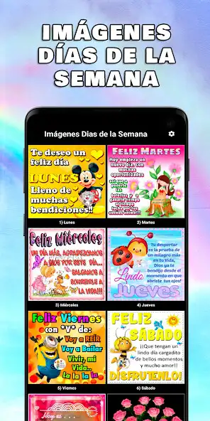 Play Imágenes Dias de la Semana  and enjoy Imágenes Dias de la Semana with UptoPlay