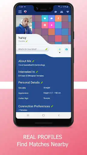 Play imHABESHA: Best Eritrean & Ethiopian Dating App  and enjoy imHABESHA: Best Eritrean & Ethiopian Dating App with UptoPlay