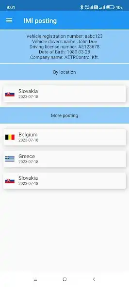 Play IMI Posting declaration  and enjoy IMI Posting declaration with UptoPlay