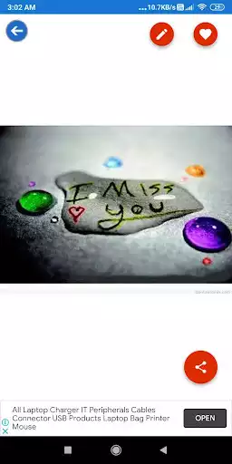 Play I Miss You: Greeting, Photo Frames, GIF, Quotes as an online game I Miss You: Greeting, Photo Frames, GIF, Quotes with UptoPlay