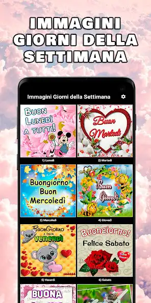 Play Immagini Giorni Settimana  and enjoy Immagini Giorni Settimana with UptoPlay