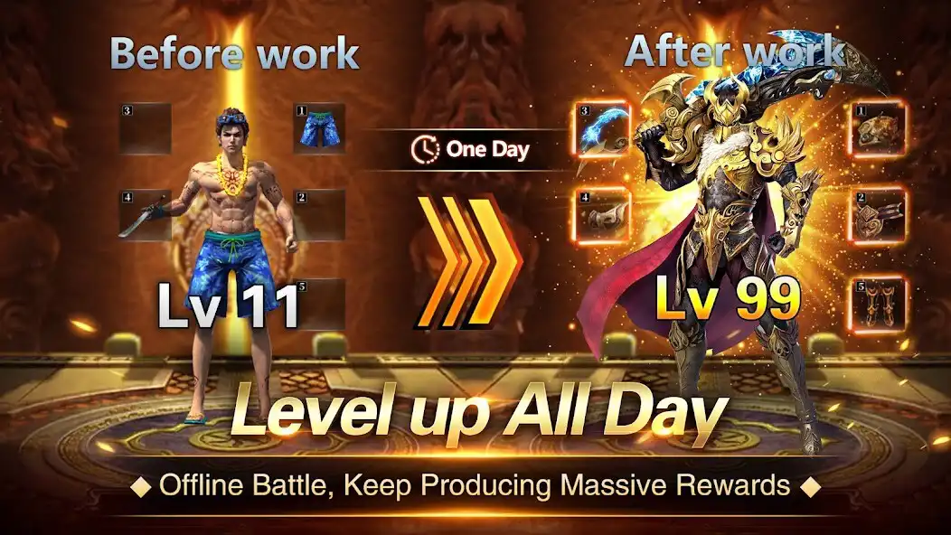 Play Immortal Legend: Idle RPG as an online game Immortal Legend: Idle RPG with UptoPlay