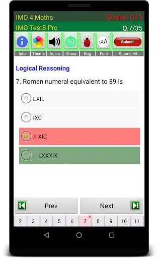 Play IMO 4 Maths Olympiad as an online game IMO 4 Maths Olympiad with UptoPlay