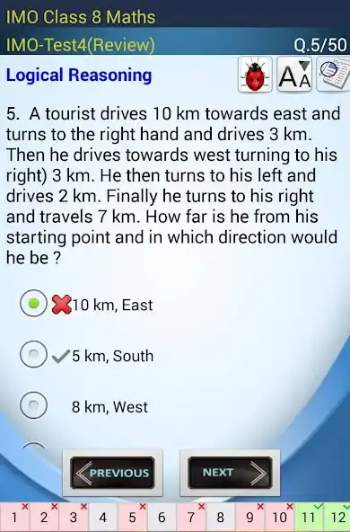 Play IMO 8 Maths Olympiad as an online game IMO 8 Maths Olympiad with UptoPlay