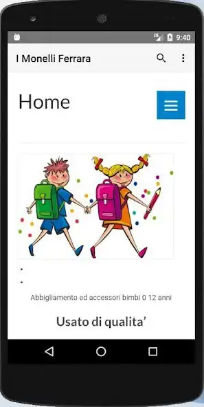 Play I Monelli Ferrara - abbigliamento usato bambini  and enjoy I Monelli Ferrara - abbigliamento usato bambini with UptoPlay