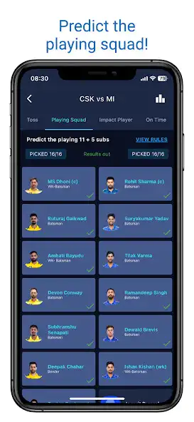 Play Impact11 - Fantasy Cricket app as an online game Impact11 - Fantasy Cricket app with UptoPlay